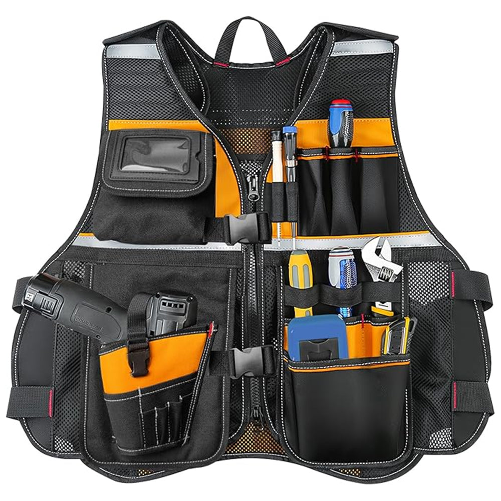Tool Vest, Tool Vest Electrician, Tool Vest for Carpenters, Tool Vest for Men, Tool Vest for Handyman, Work Tool Vest