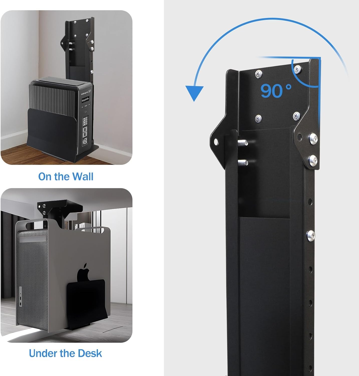 Upgraded Wall Mount Heavy Duty Computer PC Case