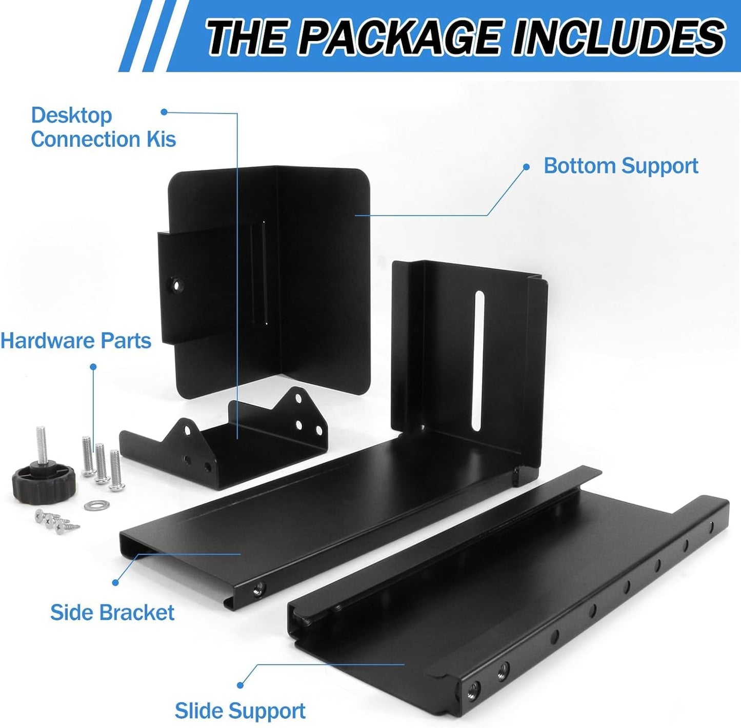Upgraded Wall Mount Heavy Duty Computer PC Case