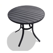 Load image into Gallery viewer, Outdoor Leisure Tables And Chairs Balcony Community Courtyard Balcony Tieyi Milk Tea Shop Antiseptic Wood Tables And Chairs Outdoor Plastic Wood Furniture
