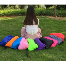 Load image into Gallery viewer, Outdoor Portable Lazy Inflatable Sofa Water Beach Grass Park Air Bed Sofa Toy
