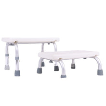Load image into Gallery viewer, Household stool Foldable bathroom Aluminum alloy step stool Bath stool Shower anti-skid stool
