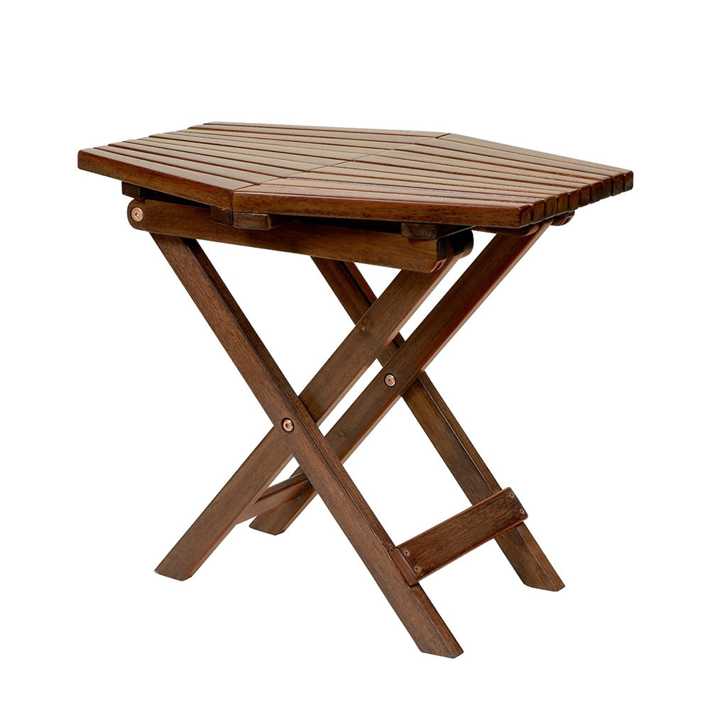 Folding Table - Outdoor Patio Furniture Accessory for Home Entertaining in the Patio, Backyard, and Deck