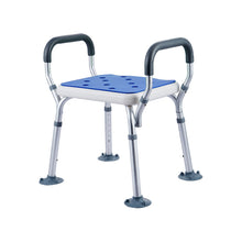 Load image into Gallery viewer, Rust proof aluminum alloy shower chair shower chair bathroom shower chair shower chair stool
