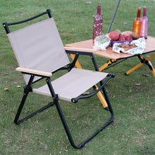 Load image into Gallery viewer, Outdoor Portabl Folding Aluminum Chair with Arms for Picnic，Fishing
