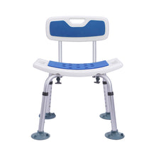 Load image into Gallery viewer, Rust proof aluminum alloy shower chair shower chair bathroom shower chair shower chair stool
