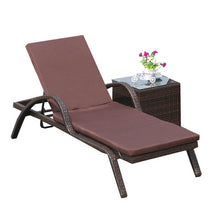Load image into Gallery viewer, Outdoor Beach Chair Open Air Hotel Swimming Pool Resort Rattan Sofa Bed Lying Chair Monthly Sales Of 100 Sets
