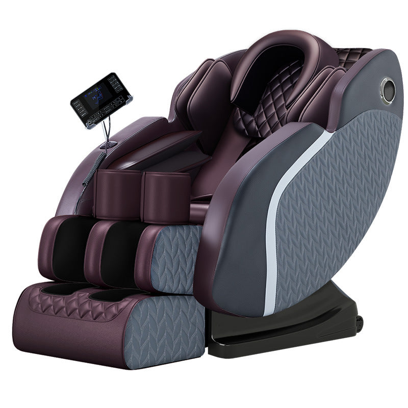 Luxury Massage Chair Full Body Recliner with Bluetooth Speak, LCD Controller,Lower Leg Heater, Stretching Moxibustion Function