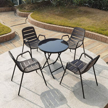 Load image into Gallery viewer, Outdoor Teng Chair Table And Chair Balcony Chair Rattan Chair Tea Table Three Piece Set Of Terrace Furniture Rattan Leisure Chair Garden Furniture
