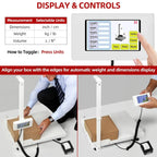 Auto Dimension & Weight Scale with LCD Display