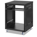 12U Open Frame Rolling Network Cabinet