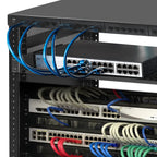 12U Open Frame Rolling Network Cabinet