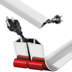 6.5FT White Floor Cable Cover