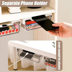 Slide-out Under Desk Storage Drawer-2 Pcs