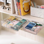 Slide-out Under Desk Storage Drawer-2 Pcs