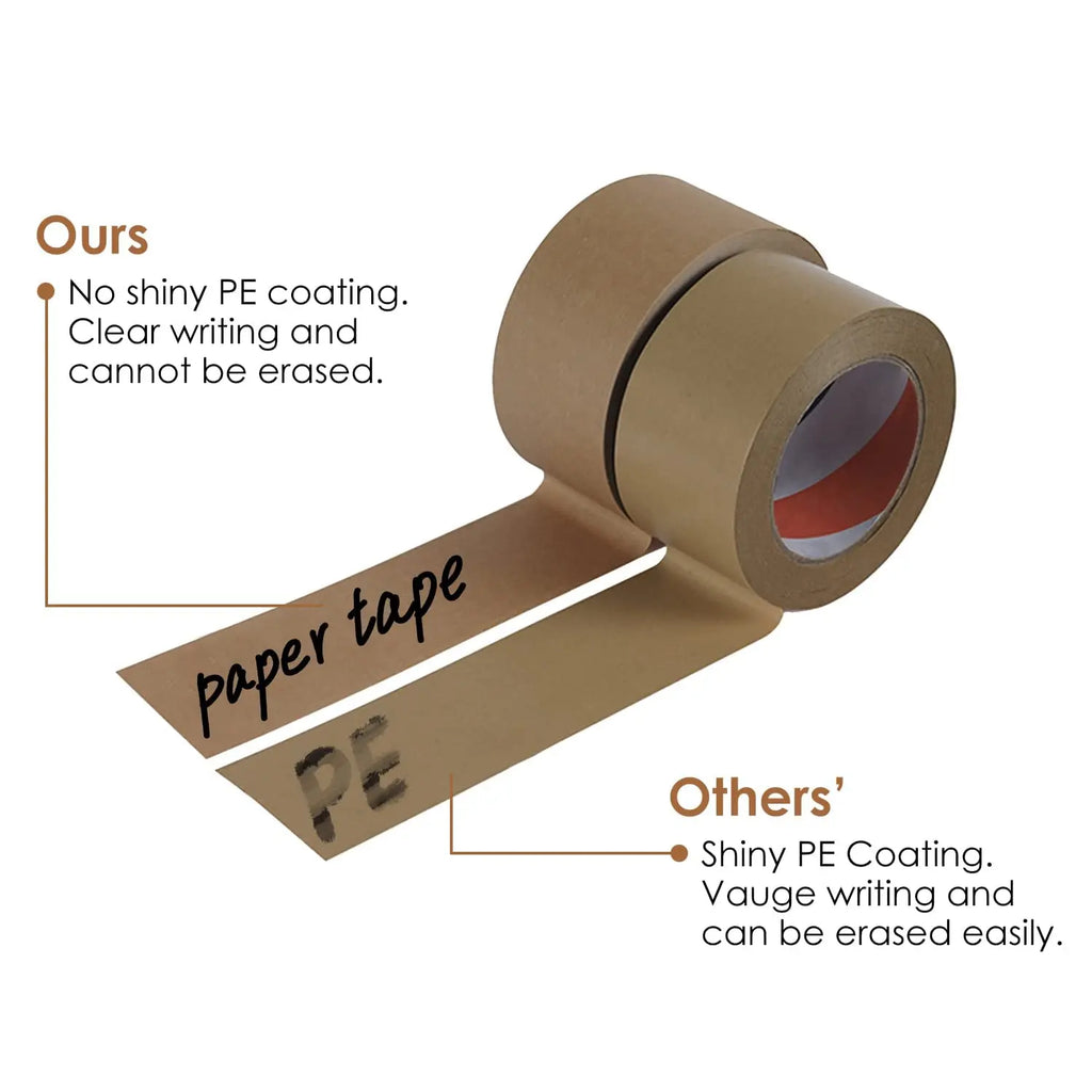 Biodegradable Brown Writable Kraft Paper Tape