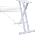 Steam Press Stand, Custom-Made for 20'' Clothes Press Machine for Home Business White Digital Steam Press for Clothes-Only Use Steam Iron Press, Not Suitable for Other Brands