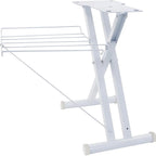 Steam Press Stand, Custom-Made for 20'' Clothes Press Machine for Home Business White Digital Steam Press for Clothes-Only Use Steam Iron Press, Not Suitable for Other Brands