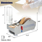 Metal Water Activated Tape Dispenser