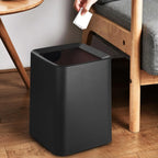 3Gal Modern Open Top Trash Can with Inner Bucket-2 Pcs.