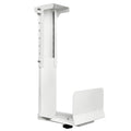 Heavy Duty Computer Wall Mount PC Case - Upgraded, Also Great for PC Mount Under Desk - Height Adjustable from 11" to 21", Width Adjustable from 5.5" to 9.8", Computer Tower Under Desk Home Office