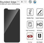 [2 Pack] Privacy Screen Protector for iPhone 15 Plus/iPhone 15 Pro Max, iPhone 15 Pro Max Tempered Glass, Screen Protector iPhone 15 Plus, Anti Spy, Tempered Glass, Case Friendly, Easy Installation