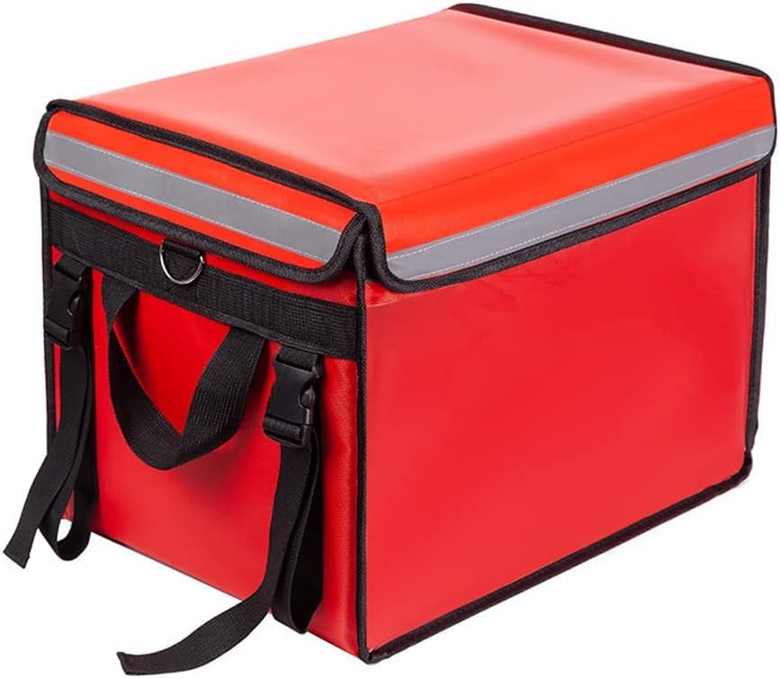 TooCust Insulated Bags For Food Delivery XXL- 19.7" x 15" x 15", Commercial Insulated Food Delivery Bag w/Divider, Waterproof & Foldable Catering Bag Food Deliveries, Delivery Pizza Bags 14 Inches