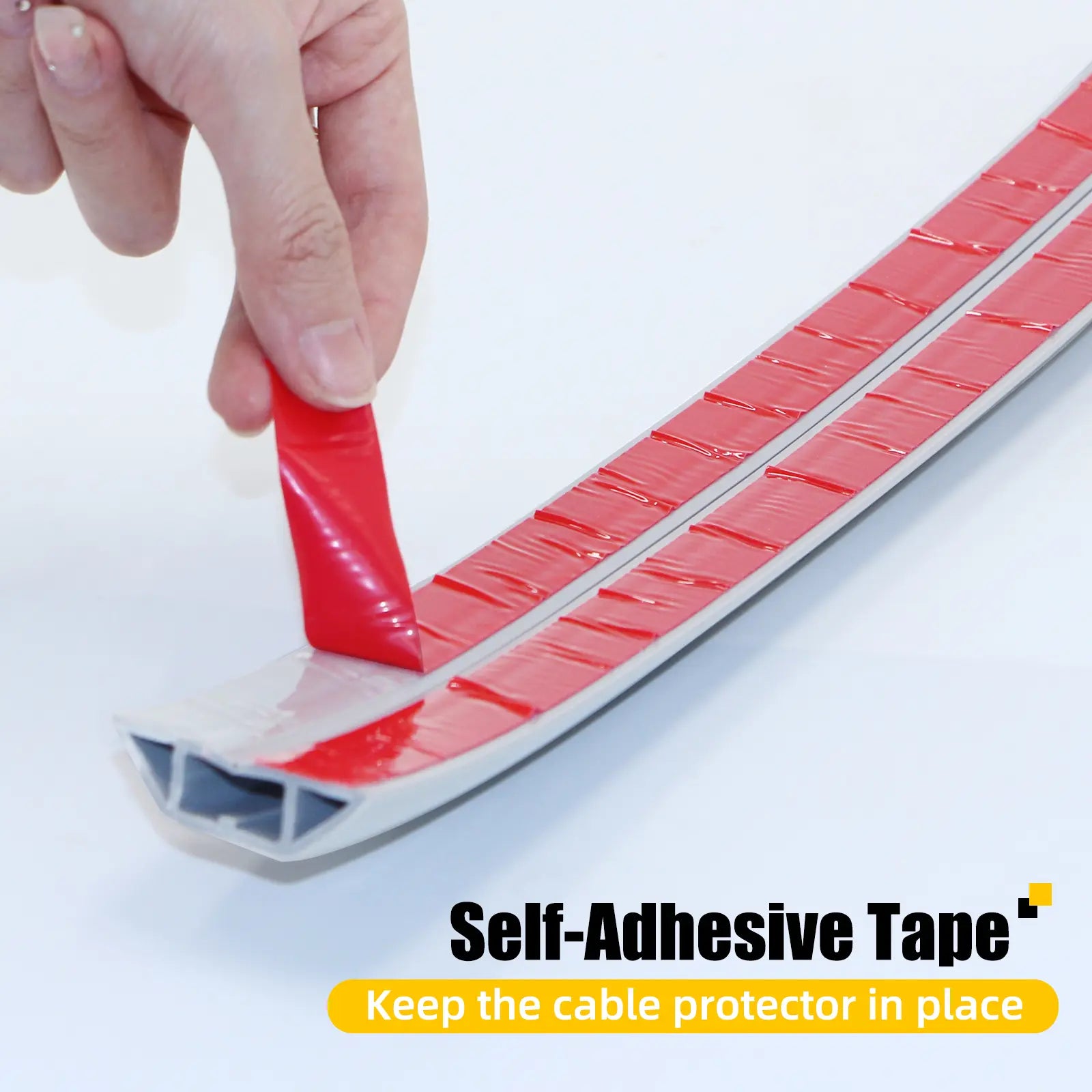 6.5FT White Floor Cable Cover