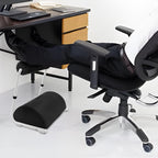 Adjustable Foot Rest Under Desk Footrest Wide Leg Rest 3 Height Positions with Detachable Foam Cushion for Desk Office Gaming Chairs