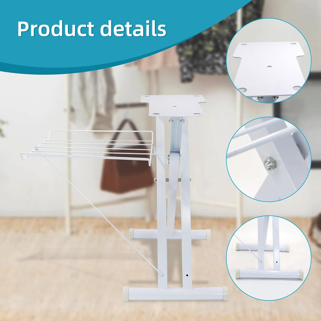 Steam Press Stand, Custom-Made for 20'' Clothes Press Machine for Home Business White Digital Steam Press for Clothes-Only Use Steam Iron Press, Not Suitable for Other Brands