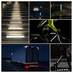 Reflective Tape 2inch x 20ft,Outdoor Safety Tape,Durable and Waterproof Reflective Tape for Cars, Bikes,Trailers,Stairs Glow in Dark,1 Roll