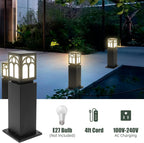 TooCust Heavy Duty Bollard Lights Outdoor