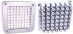French Fry Cutter Commercial Potato Slicer with Suction Feet Complete Set, Includes 1/4", 3/8",1/2",8 Pieces,6 Pieces