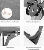 SHSYCER Camping Cots for Adults,   -  Sleeping Cot with Quiet Pillow, Folding Cots for Camping, Lightgrey
