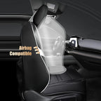 TooCust 5 Seats Leather Seat Covers, Car Seat Covers Full Set, Black Leather Car Seat Waterproof, Car Seat Protector with Headrest and Waist Pillow, Honda Accord Seat Covers, fit for SUV Truck Pickup