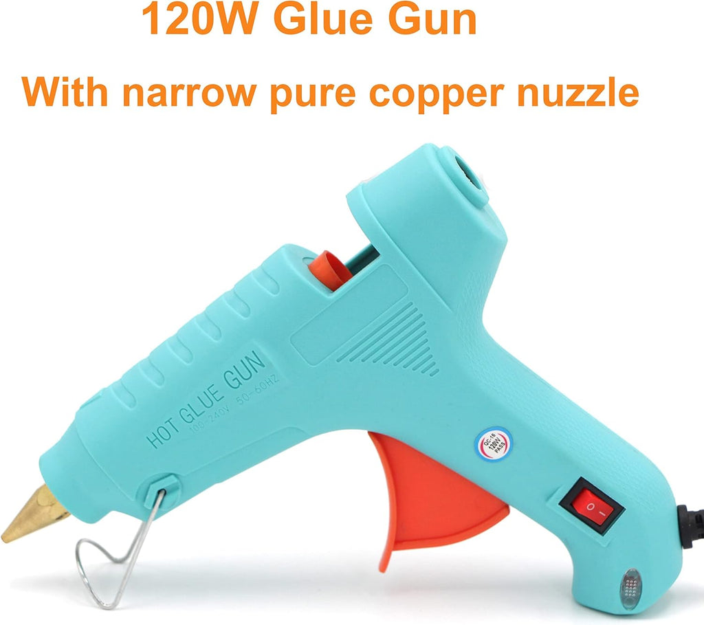 Auto Body Paintless Dent Repair Tool & 120W Hot Melt Glue Gun & Suction Tab for Large Long Dent - Dent Repair kit with Slide Hammer T bar Dent Puller Dent Removal Dent Remover