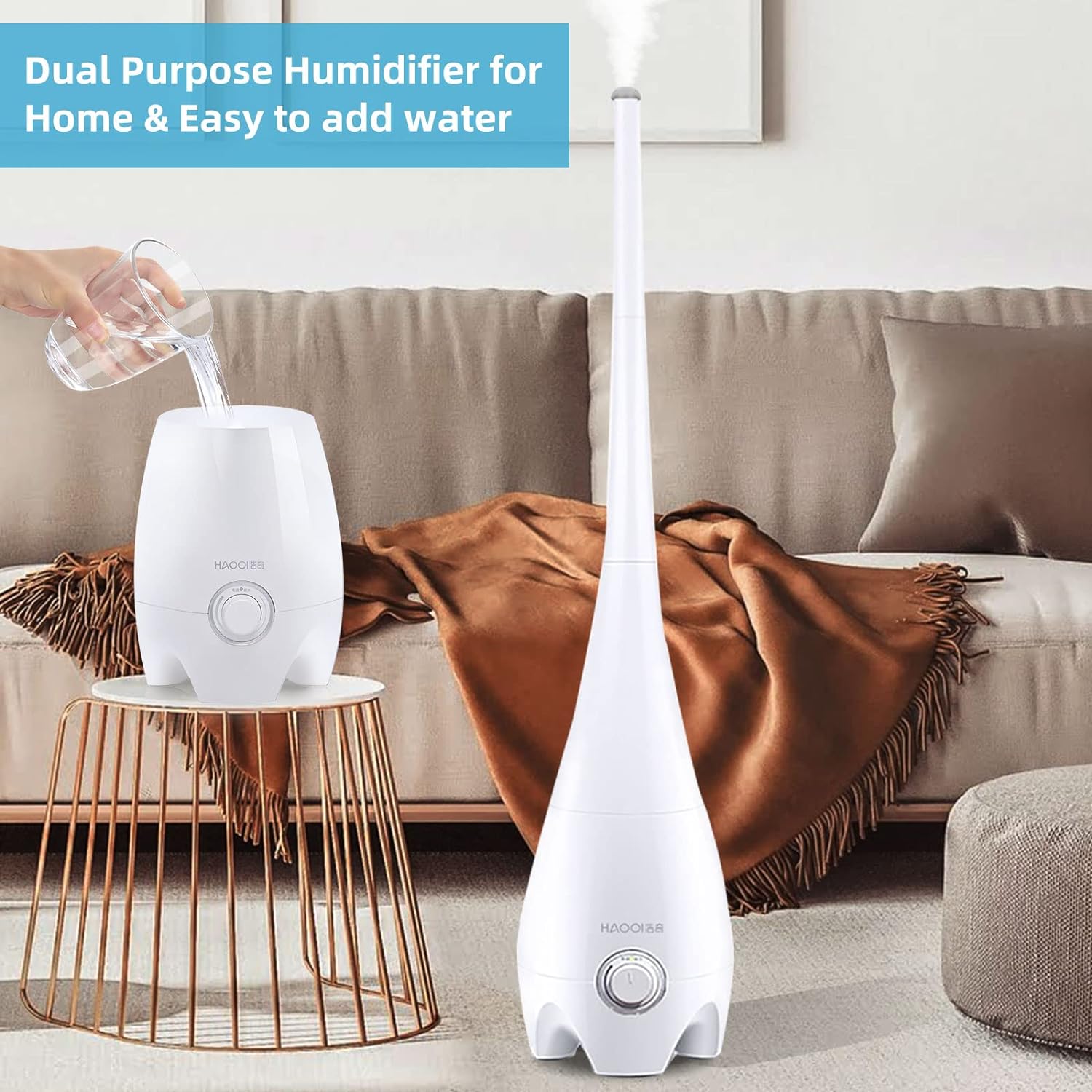 4.5L/1.2 Gal Humidifier for Bedroom