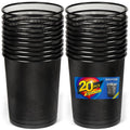 20 Pack 6 Gal Mesh Office Trash Can, Black, Waste Basket Trash Can for Near Desk for Office, Home,School