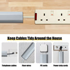 6.5FT Gray Floor Cable Cover