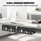 2-Pack Under Desk Cord Management