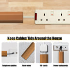 6.5FT Brown Floor Cable Cover