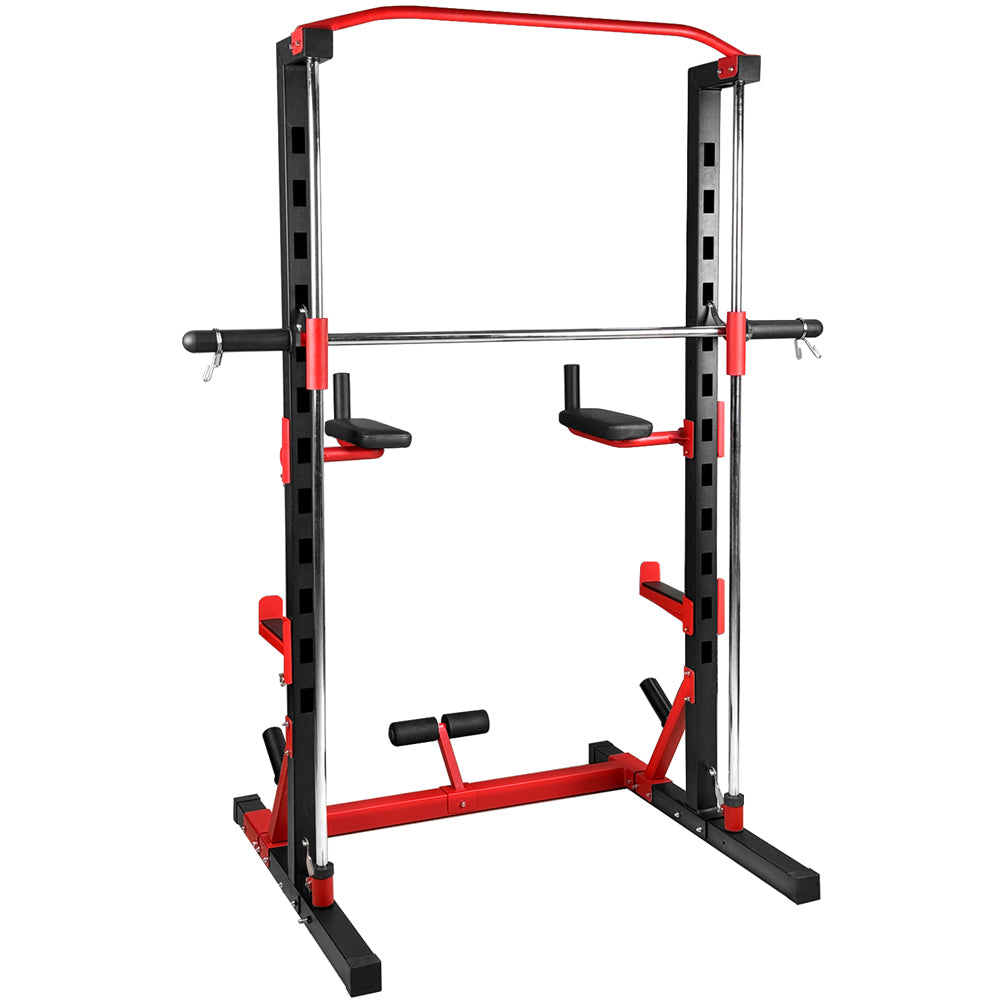 Smith Machine for Home Gym, Smith Machine Squat Rack for Pull Up, Squat, Bench Press, Leg Raise and Sit-up