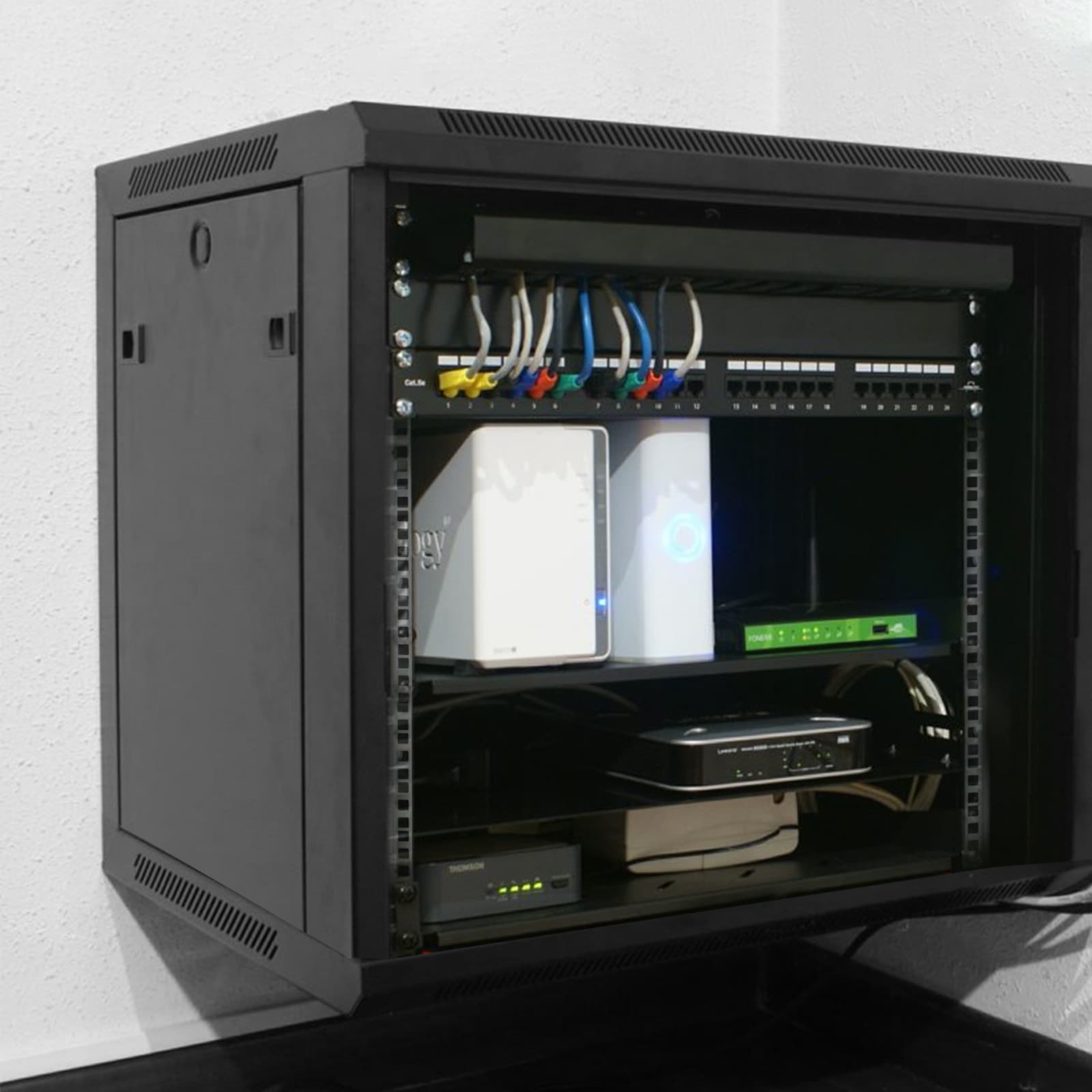 9U Wall Mount Network Cabinet