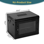 9U Wall Mount Network Cabinet