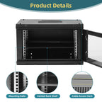 9U Wall Mount Network Cabinet