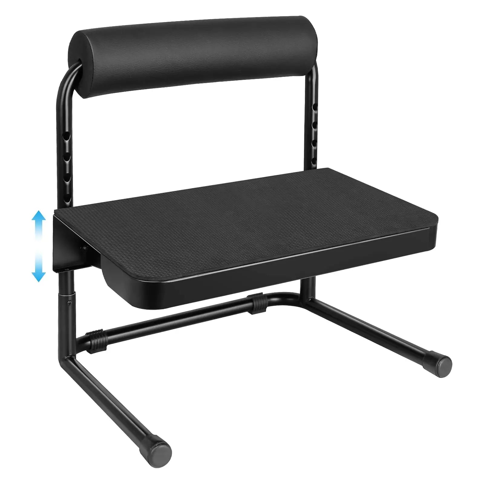 Ergonomic Under-Desk Adjustable Foot Rest with Relief Platform