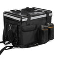 Insulated Bags for Food Delivery with Cup Holder 17.3" x 13.5" x 12.5", Waterproof Commercial Insulated Food Delivery Bag Drink Carriers