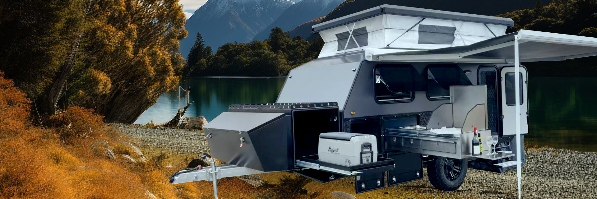 Pop Up Camper and Travel Trailer for Outdoor Adventures