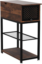 Side Table Living Room with USB Ports and Outlets
