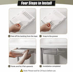 Slide-out under Desk Storage Drawer - 2 pcs